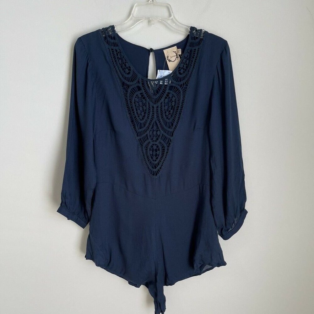 Sea Gypsies Teal Romper Beach Cruise Festival Wear